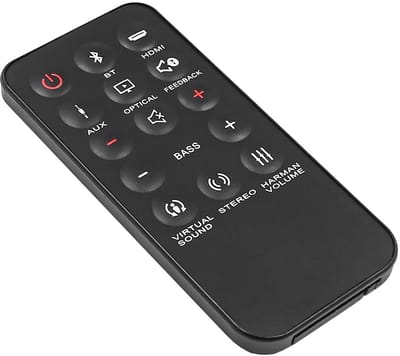 Allecto - Vervangende afstandsbediening - Compatibel met Speakers - Ideaal voor vervanging - Compact formaat - Gebruiksvriendelijk - Perfect voor...