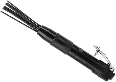 Dailygoods- Naaldontroest 4400 rpm - Luchtpneumatisch Gereedschap - 12 Naalden - Roest/Corrosie Verwijdering - Efficiënt Ontbraamgereedschap - Lichtgewicht en Eenvoudig te Bedienen - Ontbraamtool