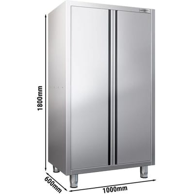 GGM Gastro Geschirrschrank PREMIUM - 1000x600mm - 2 Flügeltüren - Höhe: 1800mm
