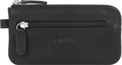 Esquire Viktoria Sleuteletui Leer 12 cm - schwarz