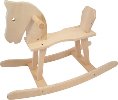 Playwood Hobbelpaard - Houten hobbelpaard voor kinderen vanaf 1 jaar