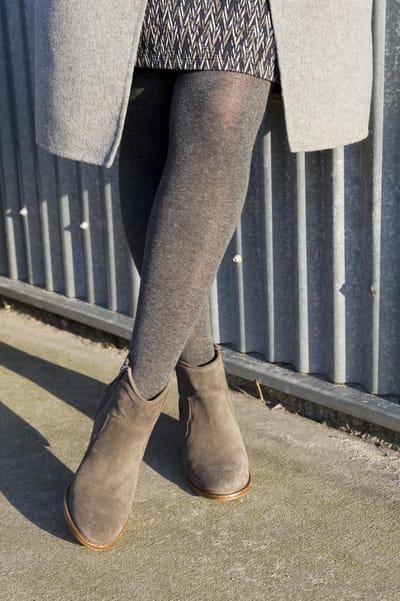 Bonnie Doon - Dames - Maillots - Subtle Sparkle Tights - Donker Grijs melee/Oxford heather - S (36/38)