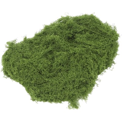 200g Mousse Artificielle Miniature Décor Bonsaï pour Plantes en Pot Jardin Pelouse Artisanat Décoration Vert Foncé beige
