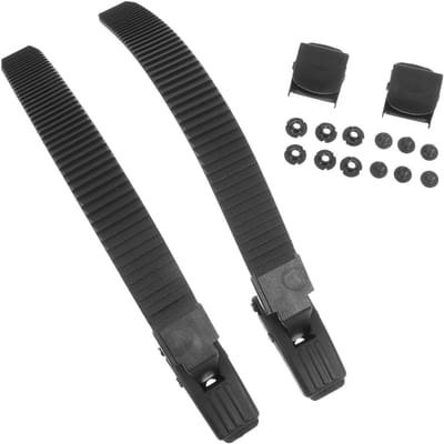 Bevestigingsgesp Riem - Skateriem Schoengespen - Rolschaatsen Repareren - Lengte Verstelbaar - 26.5X2.5CM - Zwart