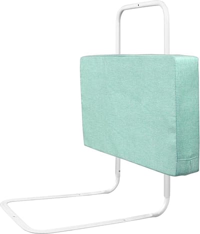 NAIZY bedhek baby 60cm bedhek 5-gaats in hoogte verstelbaar uitvalbeveiliging wasbaar rits kinderbedhek voor familiebed en ledikant, 60cm groen