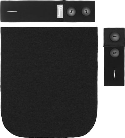 Be Mammy – Broekverlenging - 3-Delige Set – Zwart - BE-BE20-139-BB
