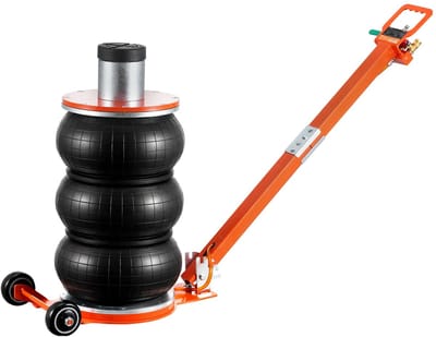 Benelux Select Pneumatische Krik – Luchtkrik – Krik – Verstelbare Handgreep – Tot 5 Ton – Flexibel Inzetbaar - 40 x 28 x 15 cm