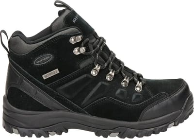 Skechers Relment Pelmo heren wandelschoen - Sneakers - Zwart zwart