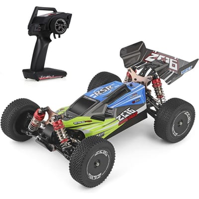 Wltoys XKS 144001 RC voiture 60 km/h haute vitesse 1/14 2.4 GHz RC Buggy 4WD course tout-terrain dérive voiture RTR vert