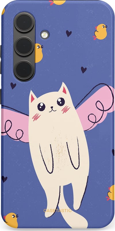 Casetastic Hoesje Geschikt voor Samsung S24 - Stijlvolle Beschermende Duo-layer Case - Kuikendief