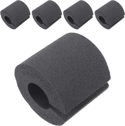 Schuimdeurstop Set - Deur Dempers - Huis Beveiligen - Anti-botsing Bescherming - 5 Stuks - Grijs