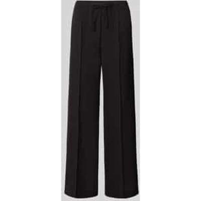 wide fit sweatpants met viscose