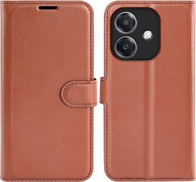 Coverup Hoesje - Geschikt voor OPPO A40 / A40m / A60 5G Hoesje - Coverup Book Case - Bruin