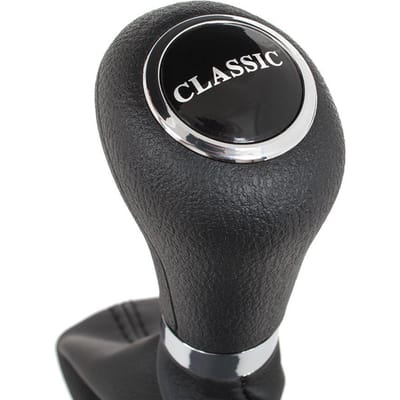 Modecar Classic Serie - Mercedes C-Klasse Versnellingspookknop - 2011+ - Zwart en Chroom