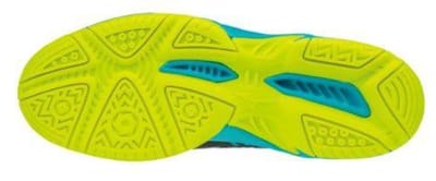 Mizuno Wave Exceed Star Jr 2 CC blauw zwart tennisschoenen kids (61GC186125)