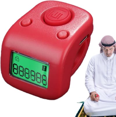 Handteller Clicker | Hand Mechanische Count Clicker Pitch Counter Gloeiende | Nauwkeurige Stille Tally Nummer Teller Clicker voor Kantoren Stadion School Evenement Golf Sport