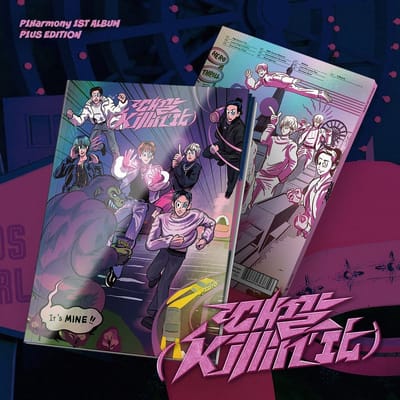P1Harmony - Killin' It P1us-editie VER. NO POSTER gray
