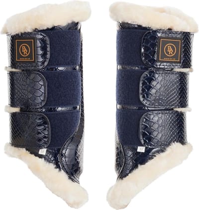 Gesloten paardenlaarzen van lakleer BR Equitation Majestic