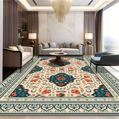 Dik Kristal Fluweel Tapijt Woonkamer Slaapkamer Vuilafstotend Licht Luxe Makkelijk te Onderhouden Salontafel Bank Deken Slaapkamer Deken 140*200cm