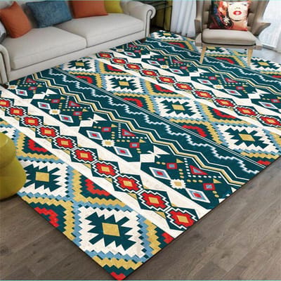 Marokko Stijl Tapijt Woonkamer Antislip Huisdecoratie Slaapkamer Grote Oppervlakte Scandinavische Kleden Tafels Vloermatten Wasbaar Loungekleed 80*160cm