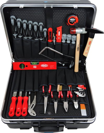 FAMEX Gereedschapsset voor monteurs 128-delig - PROFESSIONAL - 606-88