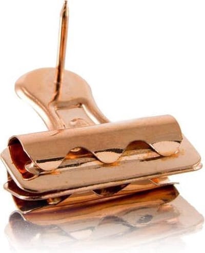 Akyol - Punaises metaal | Kantooraccessoire |Push pin clips rose | Prikbord |punaises -metaal punaises -punaise - -punaises voor school Memobord | kantoor punaise -punaise prikbord -12 stuks