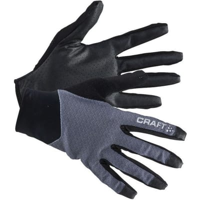 Craft Route Fiets Handschoen - Maat M - Zwart/Melange Sale