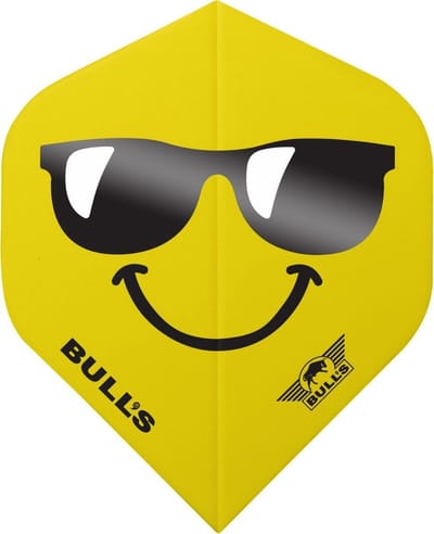 Bull's Smiley 100 Sunglasses Std. - Dart Flights