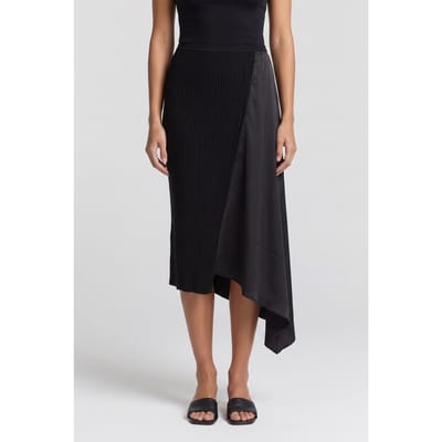 ARKET Tangoli Skirt Black Size: XS | Midi Skirts Outlet | Dames | Zwart
