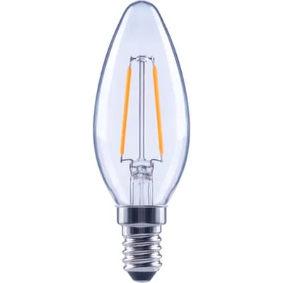 Sencys Ledfilamentlamp Kaars - Warm Wit - E14 - 2,2w