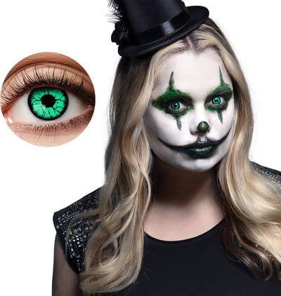 Boland - Paar weeklenzen Freaky clown - Volwassenen - Halloween en Horror, Clowns en Circus - Halloween en Horror- Clowns en Circus