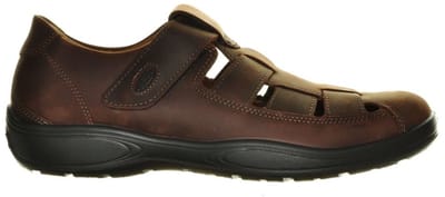 Herensandalen Gesloten Bruin Jomos maat 45