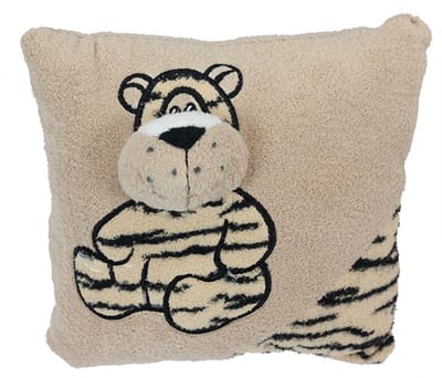 PIA Soft Toys - Tijger kussen - 18 cm