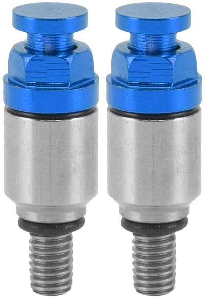 Dailygoods- Vork Ontluchter Aluminium - M5x0.8 Ontluchtingsklep - Overdrukventiel - Vervanging voor CRF150R/CR125R/CR250R - Geschikt voor CR80/85R - Voor CRF450R/CRF250RX/CRF450X