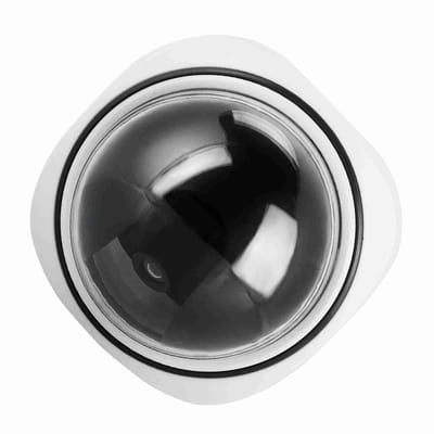 Dailygoody - Dummy-beveiligingscamera - Nep-camera voor binnen en buiten - Draadloze huisbeveiliging - Koepelvormig - Videodummy - Realistische uitstr