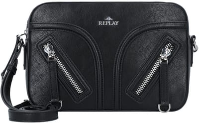 REPLAY Schoudertas Crossbody Bag Black Zwart