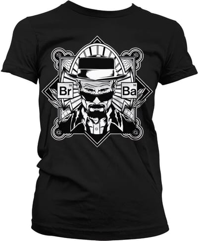 Breaking Bad Dames Tshirt -S- Br-Ba Heisenberg Zwart