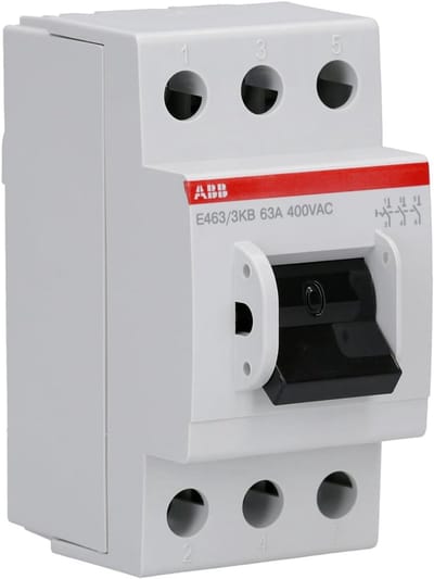 Hoofdschakelaar 63A 3-polig 400V AC - Compacte Uitschakelaar voor Elektrische Installaties