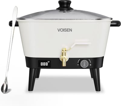Wax Smelter voor Kaarsen en Zeep - Elektrische Non-Stick Melter met 8 Qts Capaciteit