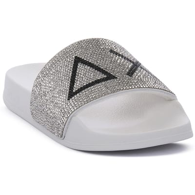 Teenslippers Sun68 SUN68 01 GIRLS SLIPPERSLOGO STRASS