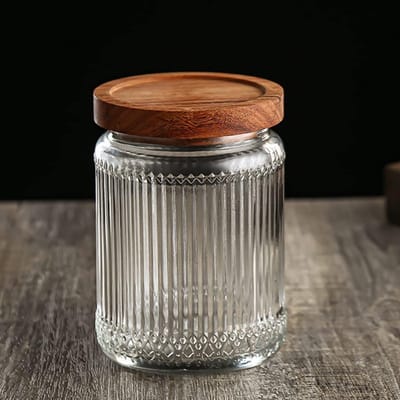 Airtight Glazen Opbergpotten van 700ml voor Voedsel, Keukenopslag en Organisatie in Huis