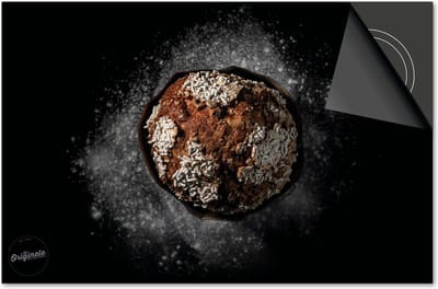 Inductie beschermer 60x60 - afdekplaat inductie mat - Dietrix Kookplaat beschermer - Exclusief - Food - Muffin van boven