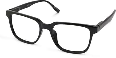 Leesbril Vista Bonita CUBO - Kleur Black Vibe - Sterkte +0.50 - Eersteklas leesbril met flexveren - Leesglazen van uitstekende kwaliteit - Incl. bijpassende briletui en poetsdoekje