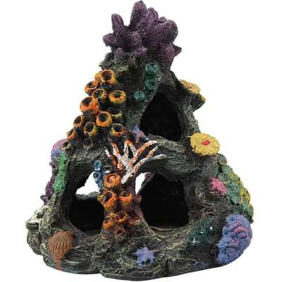 Simulatie Hars Berg Vissenkom Aquarium Ornamenten Decor black