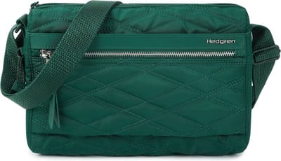 Hedgren Schoudertas Inner City Eye Shoulder Bag RFID New Quilt Varsity Green Groen