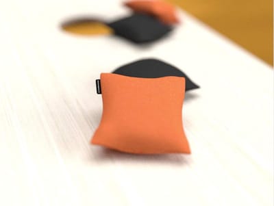 Cornhole Zakjes - Bean Bags - Buiten Spelen - Gevuld Met Maïs - 15x15 cm - Oranje