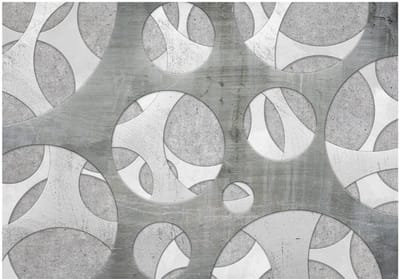 Fotobehang - Woven of grays.