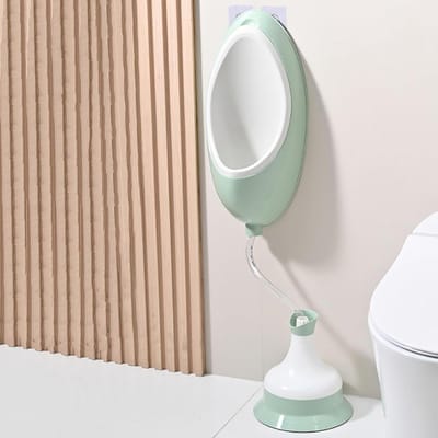 Waterloos Urinoir - Mannen Toilet - Buiten Gebruik - Spatwaterdicht Ontwerp - 70 x 23 cm - Groen