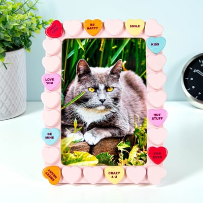 Sweet Heart Photoframe Pink van Bitten