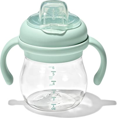 OXO tot Transitions Antilekbeker met zachte tuit - Drinkbekers - Drinkbeker - Drinkbeker baby - 150 ml - Opal